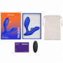 WE VIBE VECTOR MASAJEADOR DE PRoSTATA CON DOBLE ESTIMULACIoN AZUL REAL