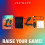 ARCWAVE PERK MASAJEADOR PROSTaTICO VIBRADOR CON DOBLE MOTOR Y CONTROL REMOTO NEGRO