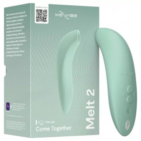 WE VIBE MELT 2 ESTIMULADOR CLITORIANO POR ONDAS DE AIRE VERDE SALVIA