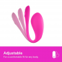 WE VIBE JIVE 2 VIBRADOR HUEVO PONIBLE ROSA ELeCTRICO