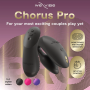 WE VIBE CHORUS PRO VIBRADOR PREMIUM PARA PAREJAS NEGRO SATINADO