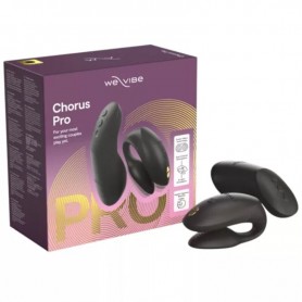 WE VIBE CHORUS PRO VIBRADOR PREMIUM PARA PAREJAS NEGRO SATINADO