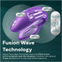 WE VIBE CHORUS PRO VIBRADOR PREMIUM PARA PAREJAS PuRPURA CoSMICO