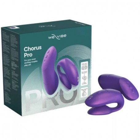 WE VIBE CHORUS PRO VIBRADOR PREMIUM PARA PAREJAS PuRPURA CoSMICO