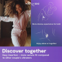 WE VIBE SYNC 2 VIBRADOR AJUSTABLE PARA PAREJAS VERDE TERCIOPELO