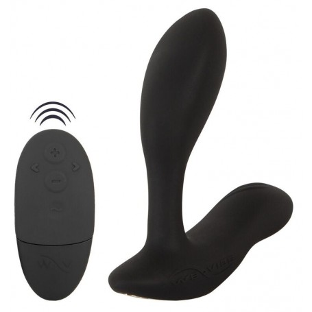 WE VIBE VECTOR MASAJEADOR DE PRoSTATA NEGRO CONTROL REMOTO