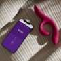 WE VIBE NOVA 2 VIBRADOR RABBIT FLEXIBLE CON 10 MODOS DE VIBRACIoN Y CONTROL POR APP MORADO