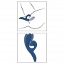 WE VIBE NOVA 2 VIBRADOR RABBIT AZUL MEDIANOCHE