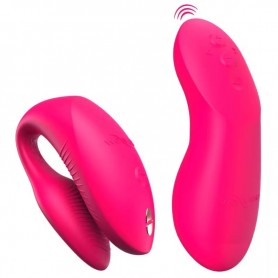 WE VIBE CHORUS PRO VIBRADOR PREMIUM PARA PAREJAS ROSA ELeCTRICO