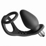 ROCKS OFF RO ZEN ESTIMULADOR PROSTaTICO VIBRADOR CON DOBLE ANILLO 7 VELOCIDADES NEGRO