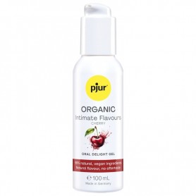 PJUR ORGANIC INTIMATE FLAVOURS GEL iNTIMO ORAL SABOR CEREZA 100 ML
