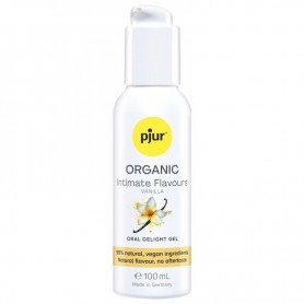 PJUR ORGANIC INTIMATE FLAVOURS GEL iNTIMO ORAL SABOR VAINILLA 100 ML
