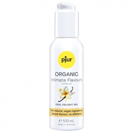 PJUR ORGANIC INTIMATE FLAVOURS GEL iNTIMO ORAL SABOR VAINILLA 100 ML
