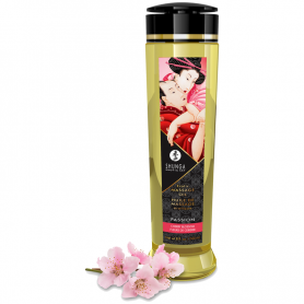 SHUNGA PASSION ACEITE DE MASAJE ERoTICO FLOR DE CEREZO 240 ML