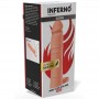 HIDDEN DESIRE INFERNO FUNDA EXTENSORA DE SILICONA LiQUIDA CON ANILLO 18 CM Ø 45 CM COLOR PIEL