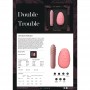 JE JOUE DOUBLE TROUBLE SET DE VIBRADORES RECARGABLES