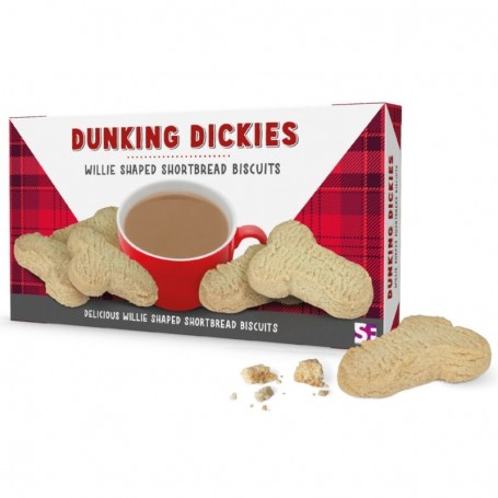 SPENCER FLEETWOOD DUNKING DICKIES GALLETAS DE MANTEQUILLA CON FORMA DE PENE 130 G