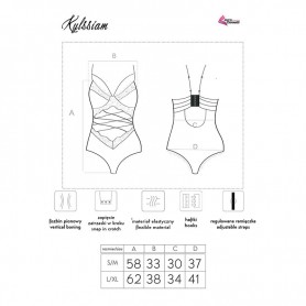 LIVCO CORSETTI FASHION KYLSSIAM LC 90613 BODY NEGRO L XL