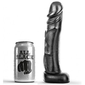ALL BLACK DILDO 22 CM