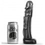 ALL BLACK DILDO 22 CM