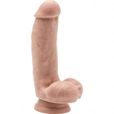 GET REAL DILDO 12 CM CON TESTiCULOS NATURAL