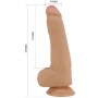 PRETTY LOVE DRACO DILDO REALiSTICO 23 CM NATURAL