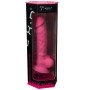 SILEXD PENE REALiSTICO MODELO 7 ROSA BRILLO EN LA OSCURIDAD