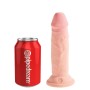 KING COCK DILDO TRIPLE DENSIDAD 15 CM
