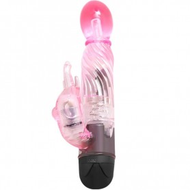 BAILE GIVE YOU A KIND OF LOVER VIBRADOR CON RABBIT ROSA 10 MODOS