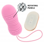 OHMAMA HUEVO CONTROL REMOTO 7 MODOS ROTACION ROSA