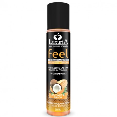 INTIMATELINE LUXURIA FEEL LUBRICANTE BASE AGUA COCO Y MELON 60 ML