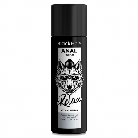 BLACK HOLE ANAL REPAIR BASE AGUA RELAX CON HYALURON 30 ML