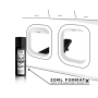 BLACK HOLE ANAL RELAXING CON JOJOBA BASE SILICONA 30 ML