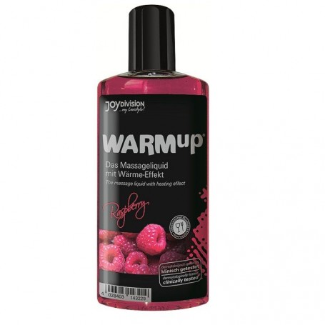 JOYDIVISION WARMUP ACEITE DE MASAJE EFECTO CALOR FRAMBUESA 150ML