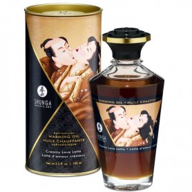SHUNGA ACEITE MASAJE EFECTO CALOR SABOR CAFe 100 ML