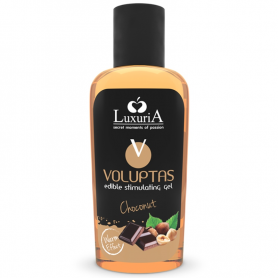 INTIMATELINE LUXURIA VOLUPTAS GEL MASAJE COMESTIBLE EFECTO CALOR CHOCONUT 100 ML