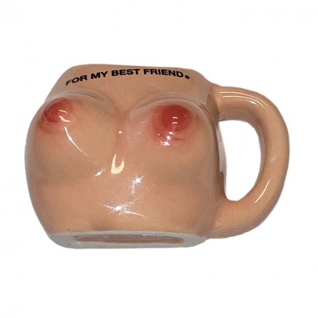 DIABLO PICANTE IMaN DE PECHOS EN TAZA CERaMICA FOR MY BEST FRIEND