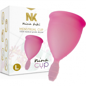 NINA KIKi COPA MENSTRUAL ROSA TALLA L