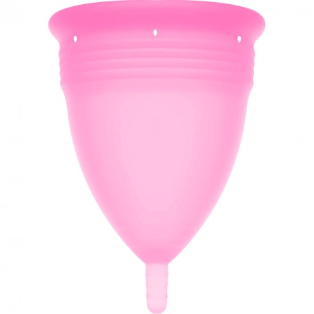 STERCUP COPA MENSTRUAL FDA SILICONA ROSA TALLA L