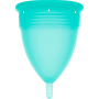 STERCUP COPA MENSTRUAL FDA SILICONA AQUAMARINA TALLA L