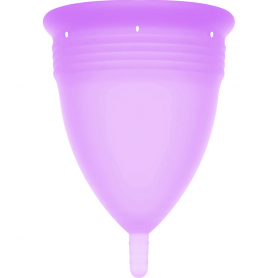 STERCUP COPA MENSTRUAL FDA SILICONA LILA TALLA L