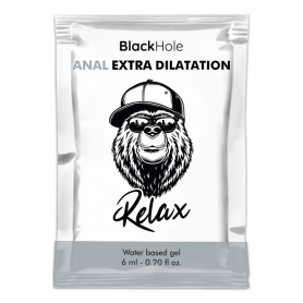 BLACK HOLE GEL BASE AGUA DILATACIoN ANAL 6 ML MONODOSIS
