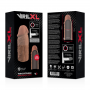 VIRILXL EXTENSIoN DE PENE LIQUID SILICONE V3 MARRoN