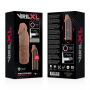 VIRILXL EXTENSIoN DE PENE LIQUID SILICONE V5 MARRoN