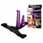 BAILE ARNeS ANAL Y VAGINAL FEMENINO LILA PUNTO G 17 CM