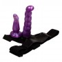 BAILE ARNeS ANAL Y VAGINAL FEMENINO LILA PUNTO G 17 CM