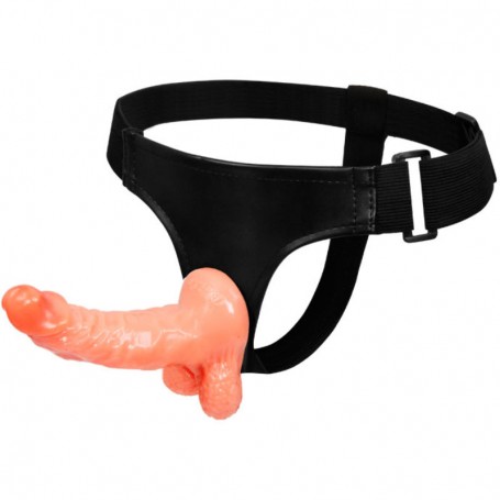 BAILE ARNeS CON PENE REALiSTICO Y BRAGUITA AJUSTABLE ULTRA PASSIONATE 155 CM