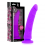DELTA CLUB TOYS ARNES DILDO LILA SILICONA MEDICA 20 CM O 4 CM