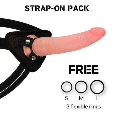 ROCKARMY ARNeS DUAL DENSITY CRUSADER DILDO REALISTA 215 CM O 446 CM