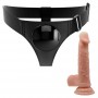 PRETTY LOVE HARNESS BRIEFS ARNeS UNIVERSAL CON DILDO KEVIN 19 CM NATURAL